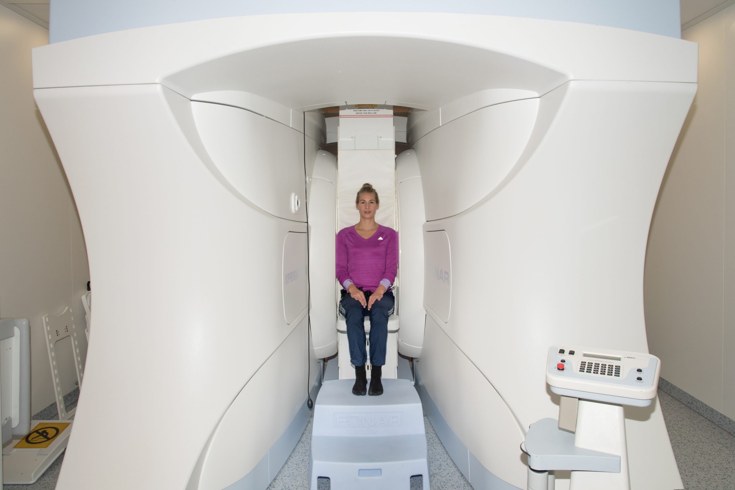 You Wont Feel Claustrophobic In The Medserena Upright Open MRI Scanner Scaled 